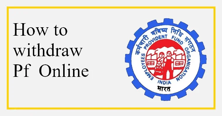 How to pf withdraw online