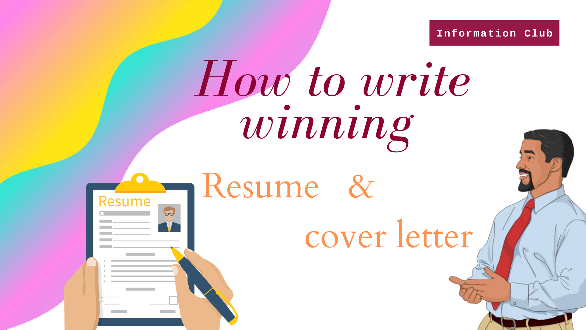 How to Write a Good Resume & an Amazing Cover Letter